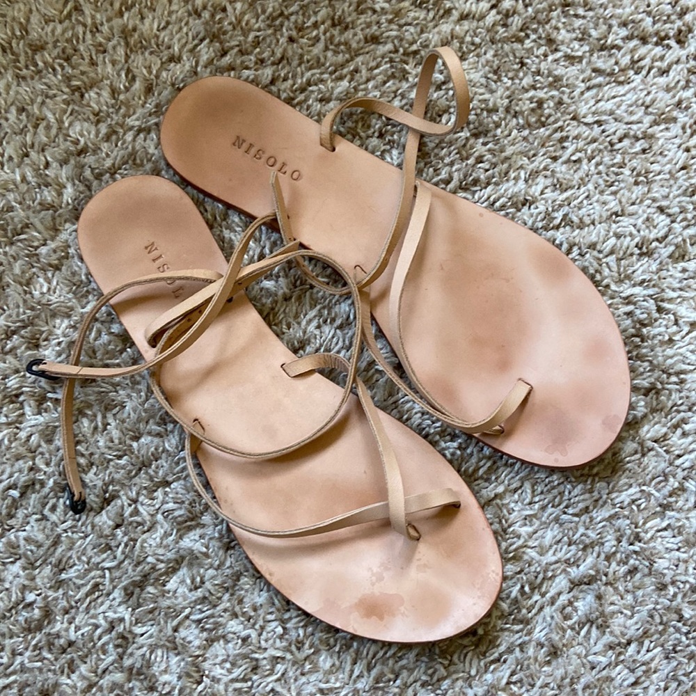 Nisolo Cora Sandal, beige